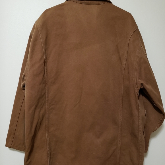 Woodshop Mullet Custom International Denim Work Jacket Visible Mending Style - Picture 12 of 15